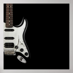Classic Electric Guitar - Iconic Stratocaster  Poster