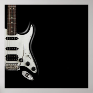 Classic Electric Guitar - Iconic Stratocaster  Poster