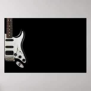 Classic Electric Guitar - Iconic Stratocaster  Poster