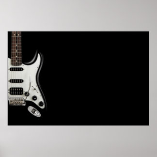 Classic Electric Guitar - Iconic Stratocaster  Poster