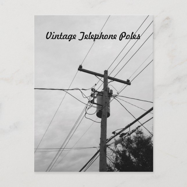 Classic Electrical Infrastructure Postcard (Front)