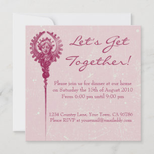 Classic Elegance Dinner Party Invitation