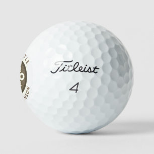Classic Elegance Logo Customise Golf Balls
