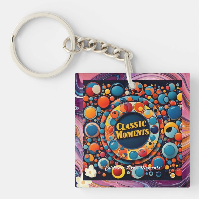 "Classic Elegance Revealed" Key Ring (Front)