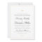 Classic Elegance Script Black And White Wedding