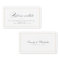 Classic Elegance Script Website Insert Card