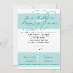 Classic Elegance Wedding Invitation