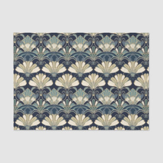 Classic Elegant Art Deco Fan Patterned Tissue Paper