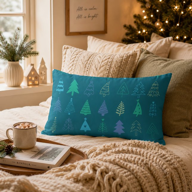 Classic Elegant Christmas Throw Pillow (Cozy Corners for the Holiday Season)