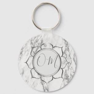 Classic Elegant Marble OM    Key Ring