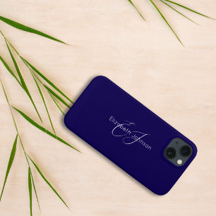 classic elegant minimalist name customised iPhone 13 case
