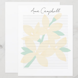 Classic Elegant Monogram Script Stationery