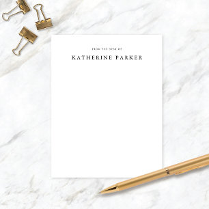 Classic & Elegant Personal Stationery Note Cards
