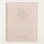 Classic Elegant Pink Monthly Weekly Serif Planner<br><div class="desc">Get things done with our classic pink planner. Weekly and monthly pages for business or personal planning,  making schedules and taking notes. 
Stickers included. Pages are blank so you can start anytime.</div>