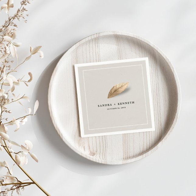 Classic & Elegant Wedding Napkin (Creator Uploaded)