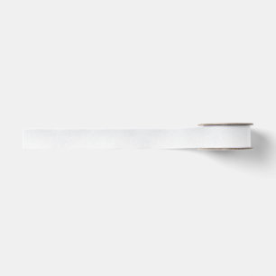 Classic Elegant White Grosgrain Ribbon