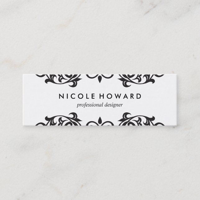 Classic Elements Mini Business Card (Front)