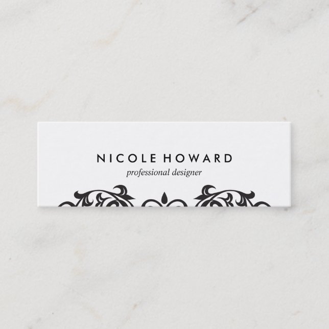 Classic Elements Mini Business Card (Front)