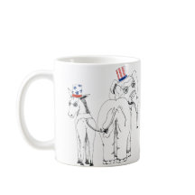 Classic Elephant & Donkey Mug