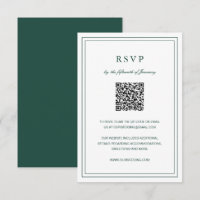 Classic Emerald Green Elegant Wedding
