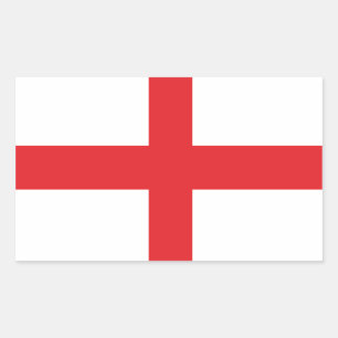 Classic England Flag – St. George’s Cross Rectangular Sticker