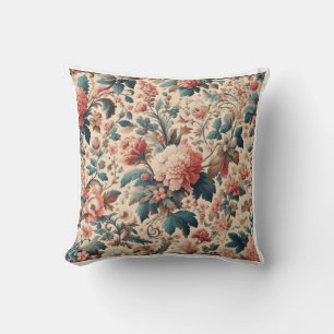 Classic English garden floral 3 Cushion