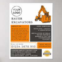 Classic Excavator, Builders Advertising