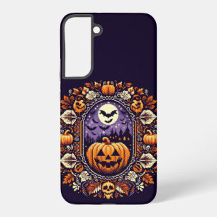 Classic Fair Isle Halloween/Pumpkin Samsung Galaxy Case