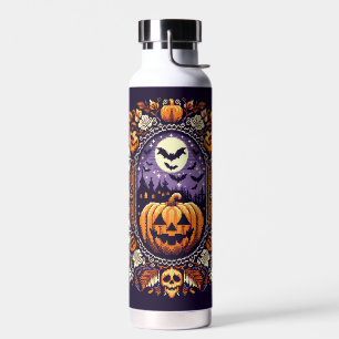 Classic Fair Isle Halloween/Pumpkin Water Bottle