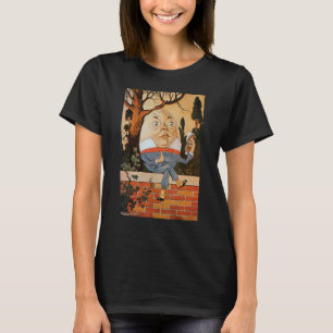 Classic Fairytale Nursery Rhymes Humpty Dumpty Sat T-Shirt