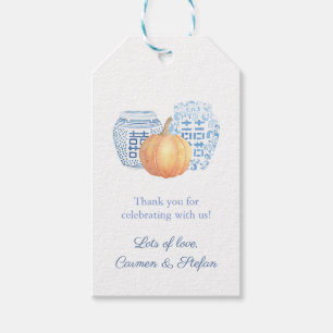 Classic Fall Baby or Wedding Shower Favour Tags