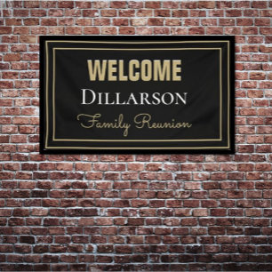 Classic, Family reunion welcome Banner