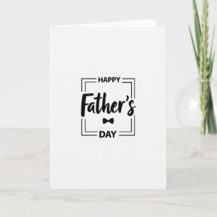 Classic Fathers Day Card