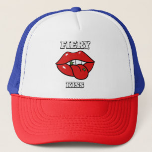 Classic Fiery Kiss Trucker Hat