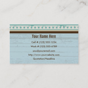 Classic Film Grunge Business Card