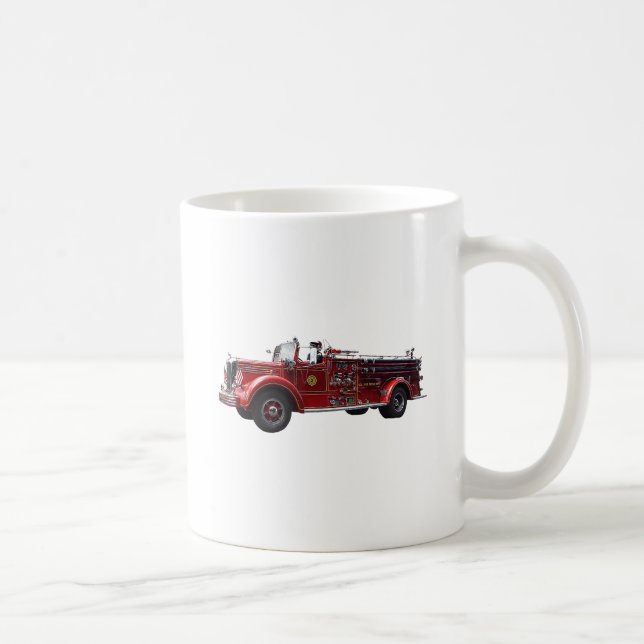 Classic Fire Engine Coffee Mug (Right)