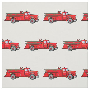 Classic Fire Engine Fabric