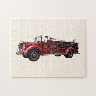 Classic Fire Engine Jigsaw Puzzle