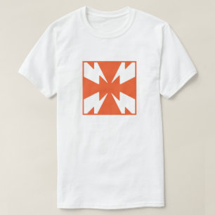 Classic Fire Letter X Monogram T-Shirt