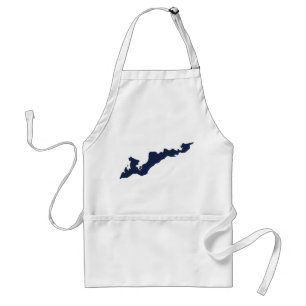 Classic Fishers Island Logo Apron – Navy