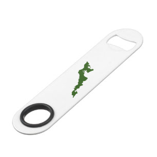 Classic Fishers Island Logo Bottle Opener - Green