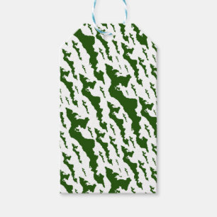 Classic Fishers Island Logo Gift Tags - Green