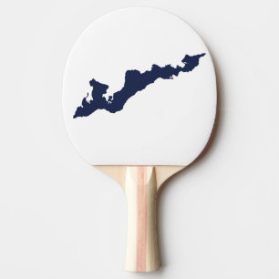 Classic Fishers Island Logo Paddle - Navy