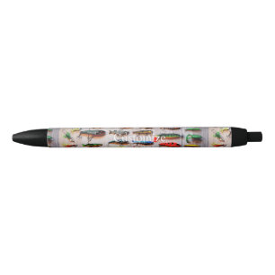 Classic Fishing Lures Thunder_Cove Black Ink Pen