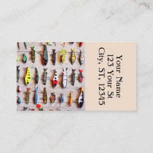 Classic Fishing Lures Thunder_Cove Business Card