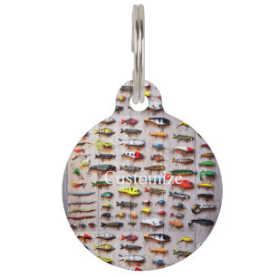 Classic Fishing Lures Thunder_Cove Pet Tag