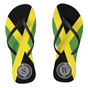 Classic Flag of Jamaica Thongs