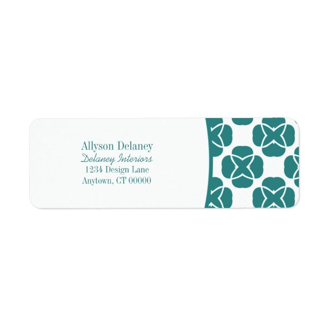 Classic Flair Return Address Label (Front)