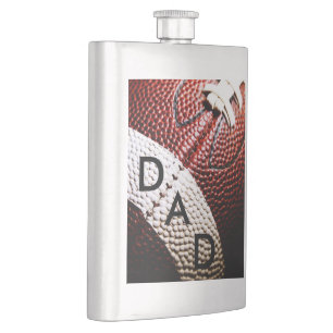 Classic Flask/Football/Dad Hip Flask