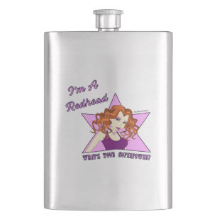 Classic Flask - Redhead Superpower